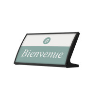 Présentoir de table gamme Acélie noir