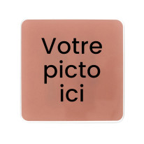 Plaque de porte Targa Interior® - Personnalisée - 120 x 120 mm