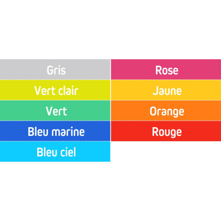 Plaque de porte Targa Colors® - Douche - 120 x 120 mm