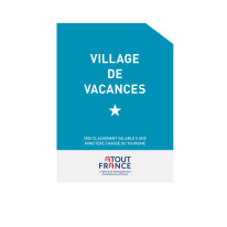 Panneau village de vacances - 1 étoile