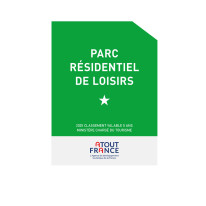 Panneau parc résidentiel de loisirs - 1 étoile