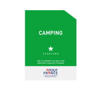 Panneau camping tourisme - 1 étoile