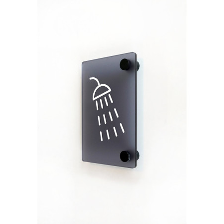 Plaque de porte H150 x L100 - Douche - Gamme ICE