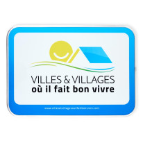 Panneau label villes et villages où il fait bon vivre