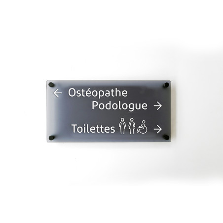 Directionnel H250 x L400 - Fixation entretoises - Gamme ICE