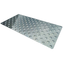 Dalle podotactile en aluminium