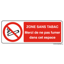 zone sans tabac