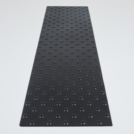 dalle podotactile noire de face