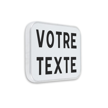 Panonceau Texte Personnalisé 2 lignes - Gamme standard - Classe 1 - 250x350 mm Panonceau Texte Personnalisé 2 lignes - Gamme standard - Classe 1 - 250x350 mm