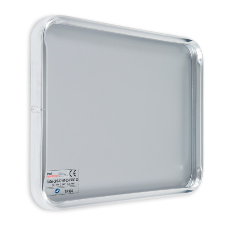 Panonceau Texte Personnalisé 2 lignes - Dos - 350x500 mm - Gamme standard