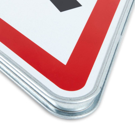 Panneau d´intersection priorité à droite - AB1 - Zoom avant - Gamme éco - Classe 1