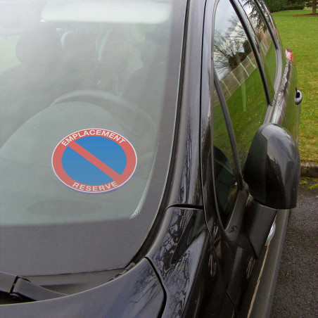 autocollant emplacement réservé sur voiture autocollant emplacement réservé sur voiture