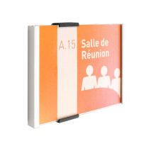 Plaque de porte gamme Info