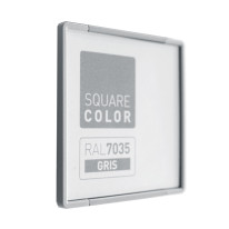 Plaque de porte Embouts gris - Square Color