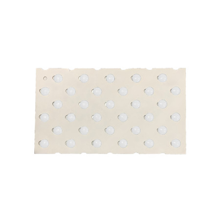 plots podotactiles blanc