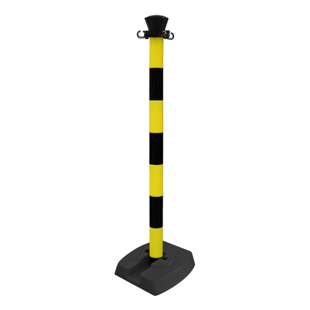 Poteau de balisage pliable et lesté - Direct Signalétique Poteau de balisage pliable et lesté - Direct Signalétique