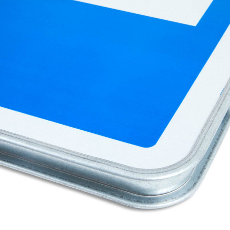 Panneau Circulation à sens unique - C12 - Zoom avant - Gamme éco - Classe 1