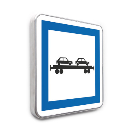 Panneau Gare trains autos - CE8 - Gamme standard - Classe 1 Panneau Gare trains autos - CE8 - Gamme standard - Classe 1