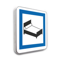 Panneau Hôtel et Motel - CE17 - Gamme standard - Classe 1