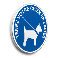 Panneau routier les Chiens doivent être tenus en laisse - Gamme standard - Classe 1