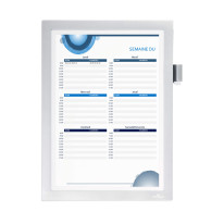 Cadre d´affichage avec Fenêtre pour l´Ecriture - Duraframe® Note magnétique A4