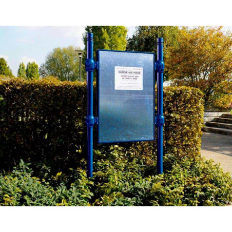 Panneau d'affichage libre - H 1225 x L 870 mm en situation