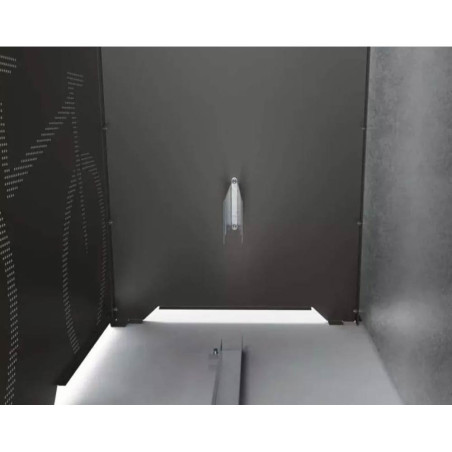 Box à vélos en situation - Rail