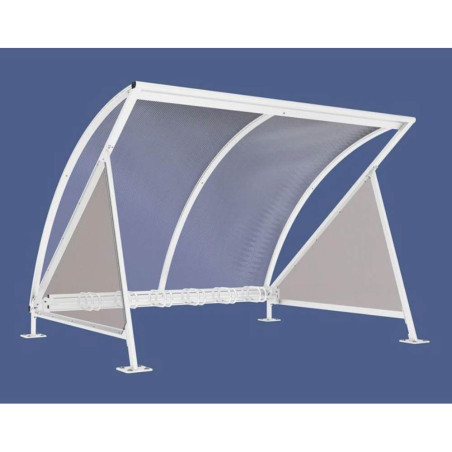 Abri pour vélo - Initial sans range vélo - Gris