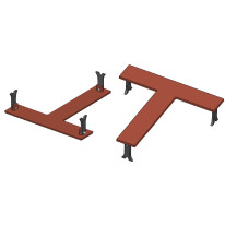 Délimitation Parking T en fonte