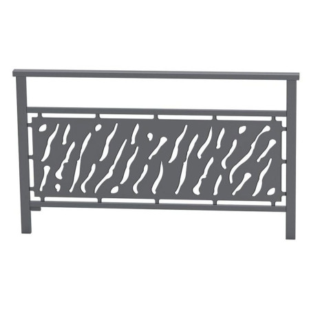 Barrière urbaine design - L 1000 mm - Gris