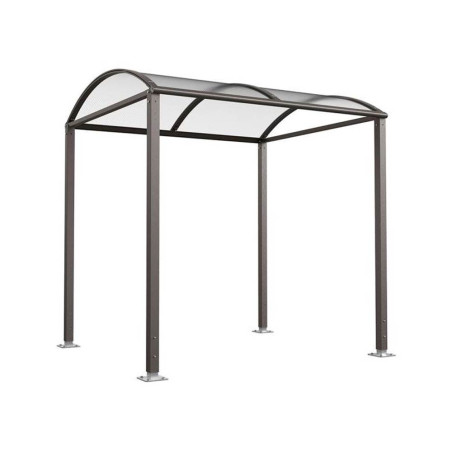 Passage couvert voûté S - module initial - gris