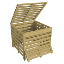 Composteur en bois