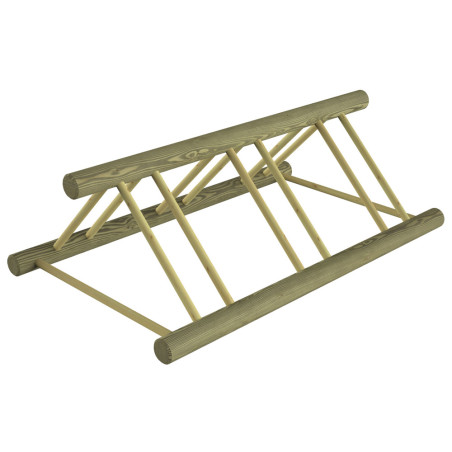 Support vélo en bois pour 6 vélos