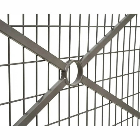Barrière grillagée - zoom