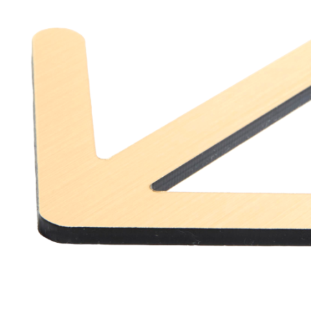 Gamme Or PVC 3.2 mm - picto personnalisé