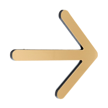 Gamme Or PVC 3.2 mm - picto personnalisé