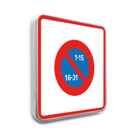 Panneau de stationnement B6b2 - Gamme standard - Classe 1