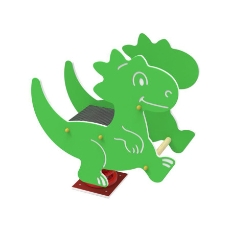 Jeu sur ressort 1 ou 2 places dinosaure