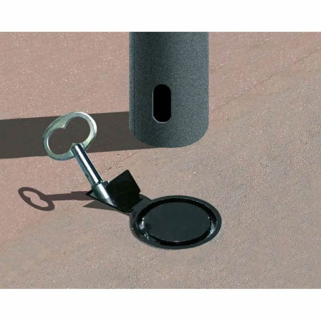 Kit d'amovibilité pour barrière 80 x 40 mm - zoom système