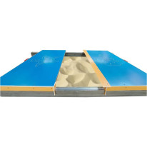 Bac à sable avec couvercle pour enfant