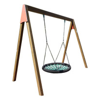 balançoire avec nacelle suspendue