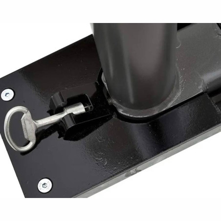 Potelet Carrefour rabattable - zoom système