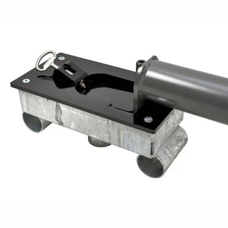 Potelet Carrefour rabattable - zoom système