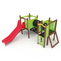 Stucture multi-activités pour enfants en alu