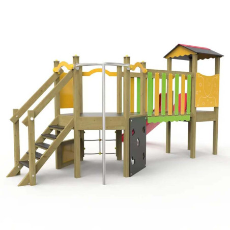 Structure multi-jeux pour enfants