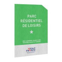 Panneau parc résidentiel de loisirs - 1 étoile