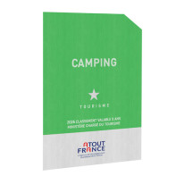 Panneau camping tourisme - 1 étoile