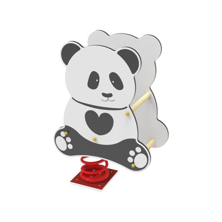 Jeu sur ressort panda 1 ou 2 enfants