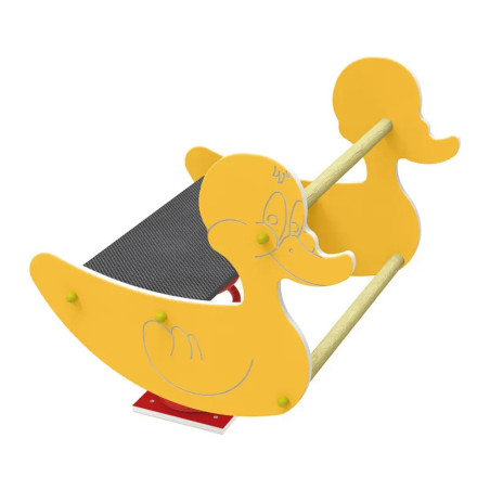 Jeu sur ressort canard