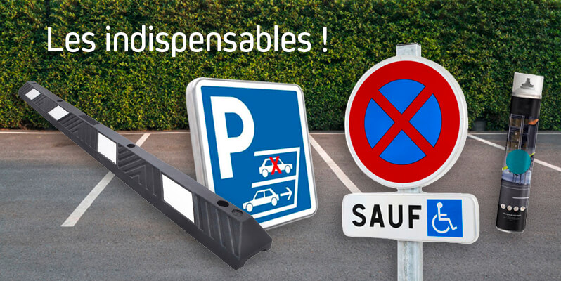 Aménagez vos espaces de stationnement !